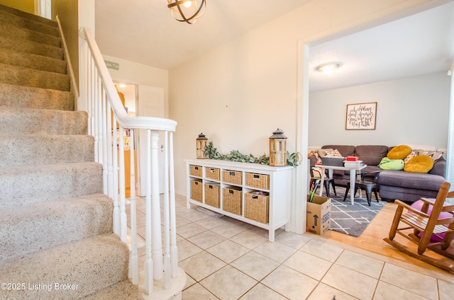 562 Peaceful Way, Shepherdsville, KY 40165 - stairs featuring tile patterned flooring