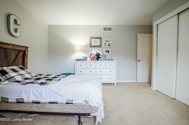 562 Peaceful Way, Shepherdsville, KY 40165 - bedroom with light colored carpet and a closet
