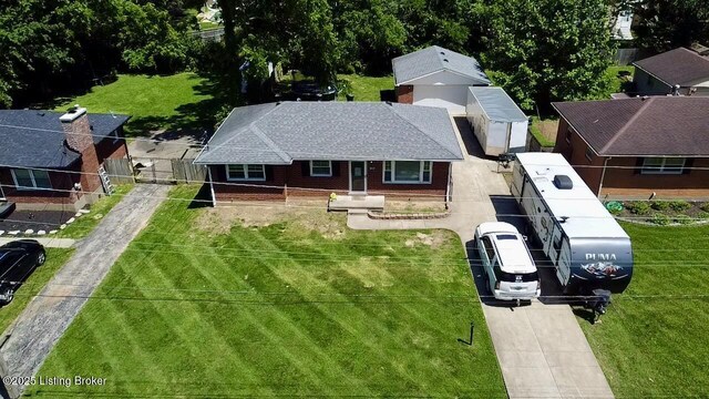 4919 Ferrer Way, Louisville, KY 40291 - aerial view of property and surrounding area