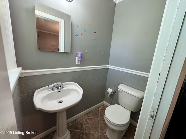 4919 Ferrer Way, Louisville, KY 40291 - bathroom with toilet and tile patterned floors