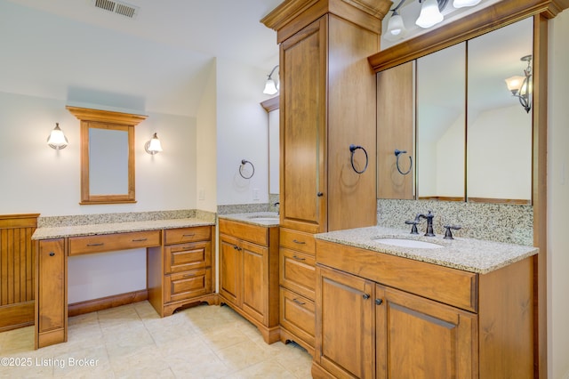 5302 Olde Creek Way, Prospect, KY 40059 - bathroom featuring vanity and tile patterned floors