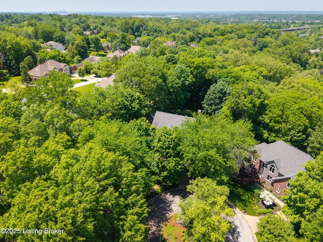 5302 Olde Creek Way, Prospect, KY 40059 - bird's eye view of a forest