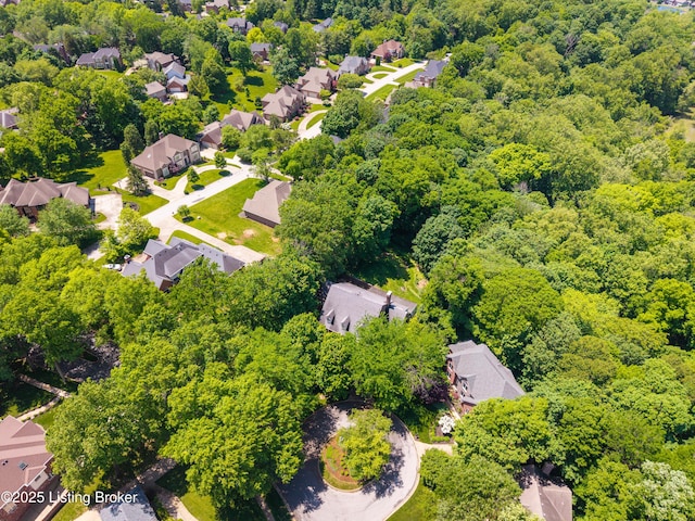 5302 Olde Creek Way, Prospect, KY 40059 - aerial perspective of suburban area