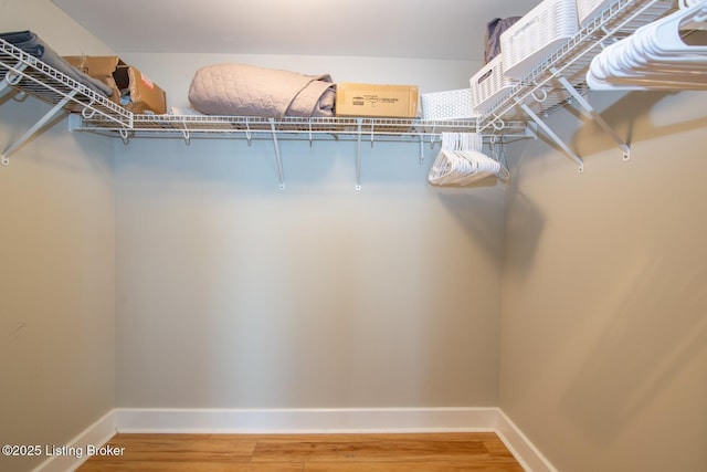604 S 3rd St Unit 803, Louisville, KY 40202 - spacious closet with wood finished floors