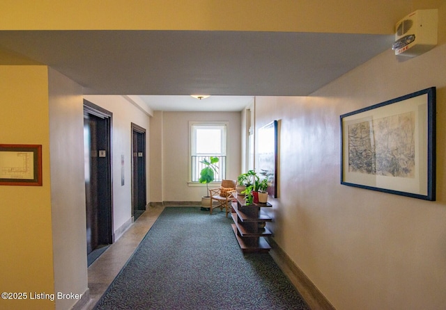 604 S 3rd St Unit 803, Louisville, KY 40202 - hallway featuring baseboards