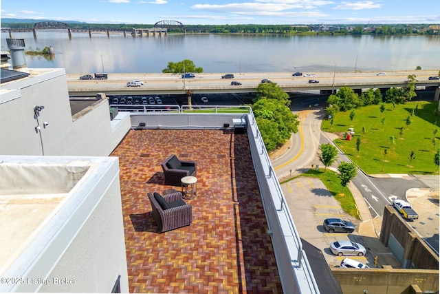 711 W Main St Unit T, Louisville, KY 40202 - drone / aerial view of a large body of water