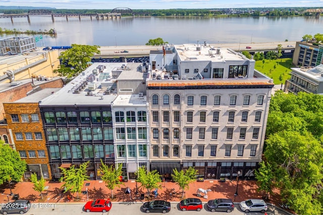 711 W Main St Unit T, Louisville, KY 40202 - bird's eye view of apartment complex / building and a large body of water