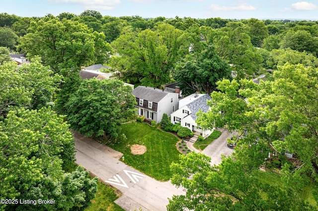 3920 Elfin Ave, Louisville, KY 40207 - drone / aerial view of a heavily wooded area