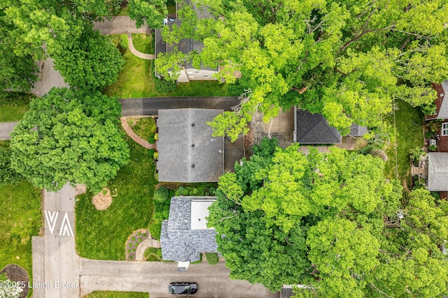 3920 Elfin Ave, Louisville, KY 40207 - drone / aerial view