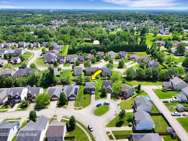 8712 Chetwood Trace Dr, Louisville, KY 40291 - aerial view of residential area