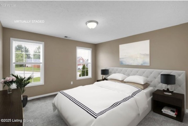 8712 Chetwood Trace Dr, Louisville, KY 40291 - carpeted bedroom featuring multiple windows and baseboards
