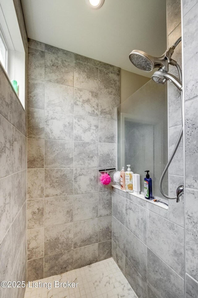 3928 Creek Meadow Dr, La Grange, KY 40031 - bathroom featuring a tile shower