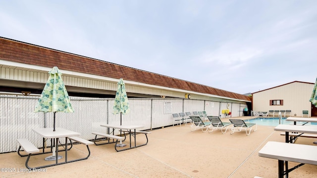 3030 Breckenridge Ln Unit 108, Louisville, KY 40220 - view of patio with a community pool