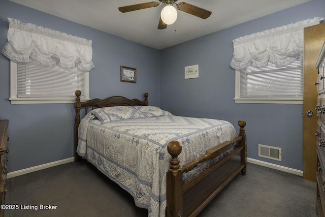 7407 Beahl Blvd, Louisville, KY 40258 - carpeted bedroom with baseboards and ceiling fan