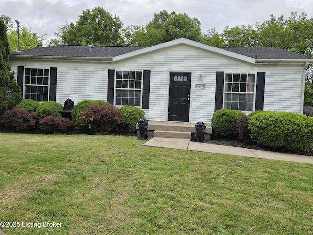 15008 Galston Blvd, Louisville, KY 40272 - view of front facade with a front lawn and a shingled roof