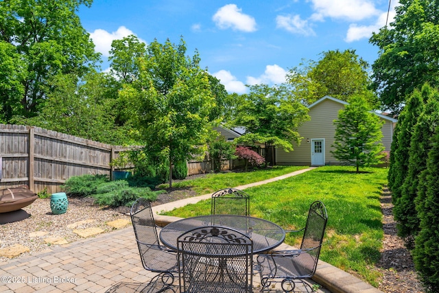 2220 Alta Ave, Louisville, KY 40205 - view of patio featuring outdoor dining area