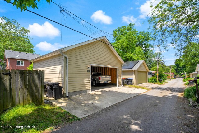 2220 Alta Ave, Louisville, KY 40205 - view of side of home with a garage and an outdoor structure