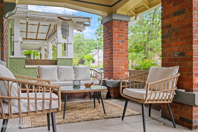 2220 Alta Ave, Louisville, KY 40205 - view of patio featuring outdoor lounge area