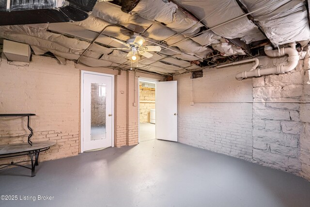 211 Haldeman Ave, Louisville, KY 40206 - view of unfinished basement