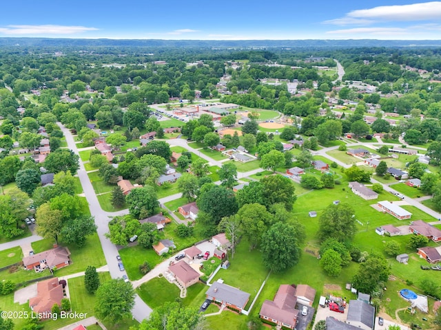 9926 Silverwood Ln, Louisville, KY 40272 - aerial perspective of suburban area