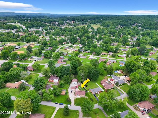 9926 Silverwood Ln, Louisville, KY 40272 - aerial view of residential area