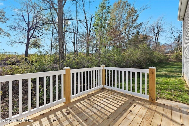 401 Sandy Cir, Elizabethtown, KY 42701 - view of wooden terrace