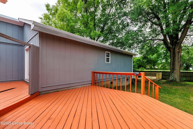 4308 Fence Pl, Louisville, KY 40241 - view of wooden terrace