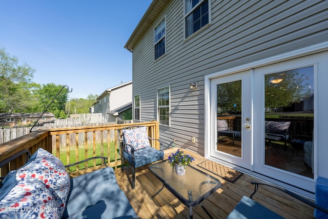 321 Lagrange Villa Dr, La Grange, KY 40031 - view of wooden deck