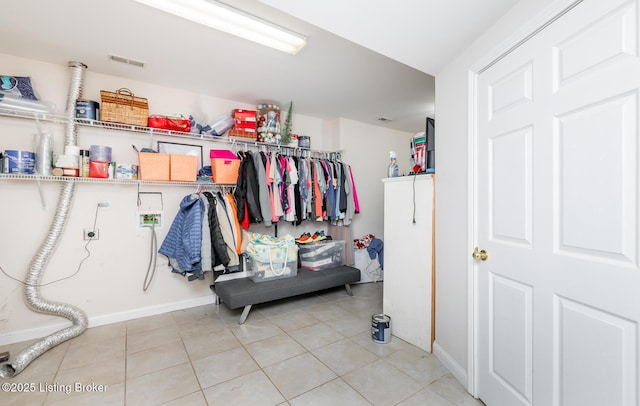 151 Pleasant Railway, Taylorsville, KY 40071 - spacious closet with light tile patterned floors