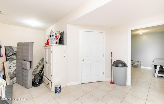 151 Pleasant Railway, Taylorsville, KY 40071 - interior space with light tile patterned floors and baseboards