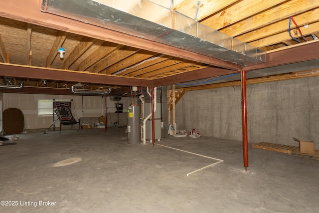 4701 Lost Valley Dr, Crestwood, KY 40014 - unfinished below grade area with heating unit and water heater