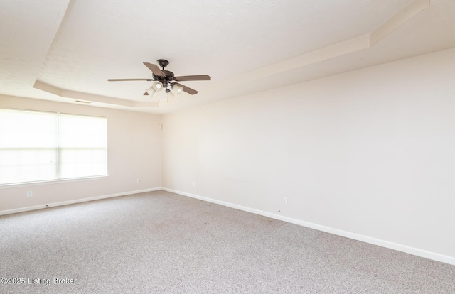 11330 Ridge Lake Dr, Louisville, KY 40272 - empty room featuring carpet flooring, baseboards, and a raised ceiling