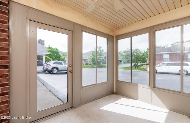 11330 Ridge Lake Dr, Louisville, KY 40272 - unfurnished sunroom featuring healthy amount of natural light