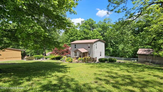 1250 Arnold School Rd, Webster, KY 40176 - view of yard