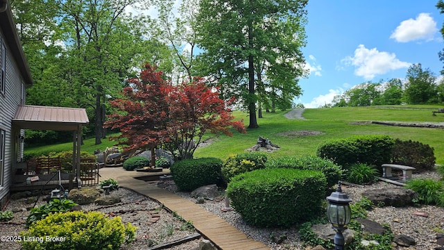 1250 Arnold School Rd, Webster, KY 40176 - view of green lawn