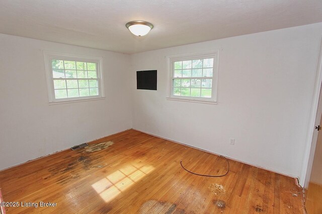 485 Hazzard St, Scottsburg, IN 47170 - spare room featuring light wood finished floors and plenty of natural light