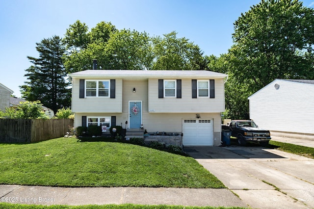 5202 Baywood Dr, Louisville, KY 40241 - split foyer home featuring driveway and an attached garage