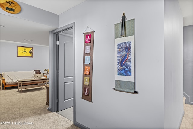 1130 Cherry Hollow Rd, La Grange, KY 40031 - corridor featuring light colored carpet