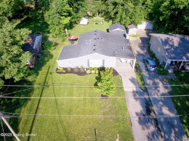 3400 Dell Rd, Louisville, KY 40299 - view from above of property