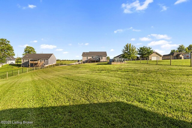 760 Leafdale Rd, Hodgenville, KY 42748 - view of yard