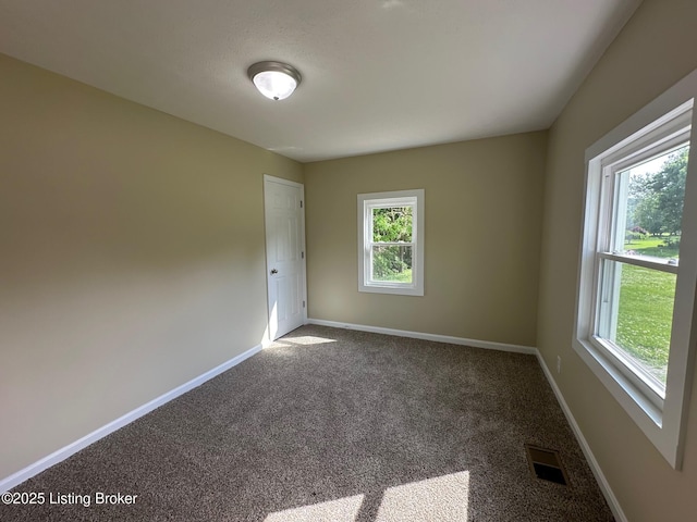 4515 Wolf Creek Rd, Battletown, KY 40104 - unfurnished room featuring healthy amount of natural light, carpet, and baseboards