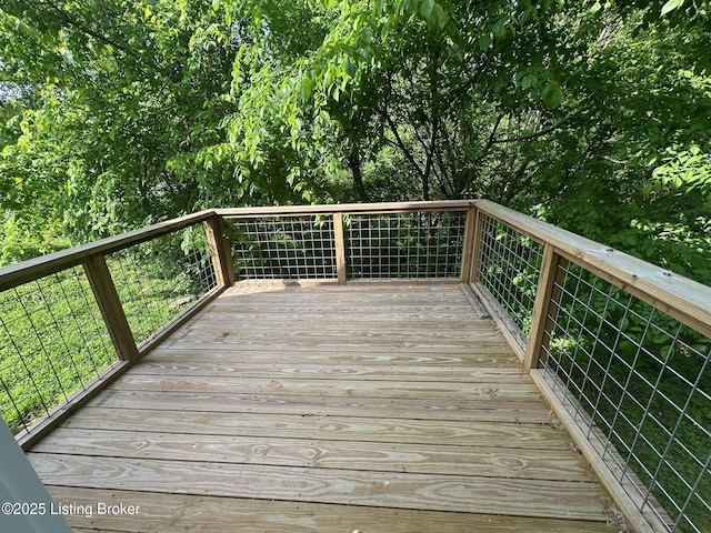 4515 Wolf Creek Rd, Battletown, KY 40104 - view of wooden deck