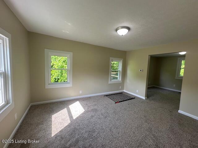 4515 Wolf Creek Rd, Battletown, KY 40104 - spare room featuring carpet flooring and baseboards