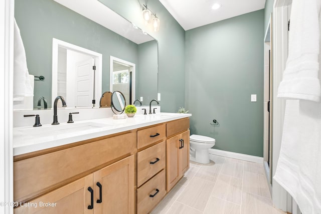 801 Artisan Pkwy, La Grange, KY 40031 - full bath featuring toilet and double vanity