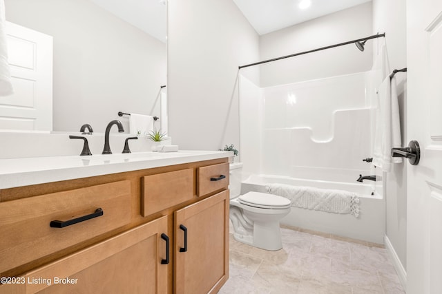 801 Artisan Pkwy, La Grange, KY 40031 - full bath featuring toilet, shower / tub combination, and vanity