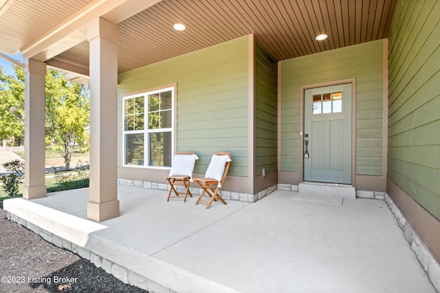 801 Artisan Pkwy, La Grange, KY 40031 - entrance to property featuring covered porch