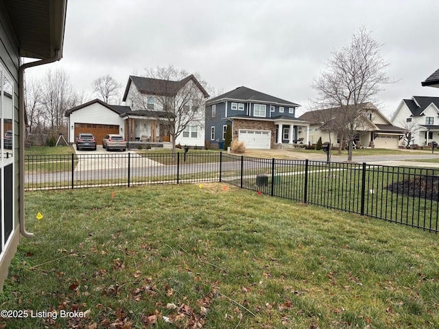 801 Artisan Pkwy, La Grange, KY 40031 - view of yard with a residential view and driveway