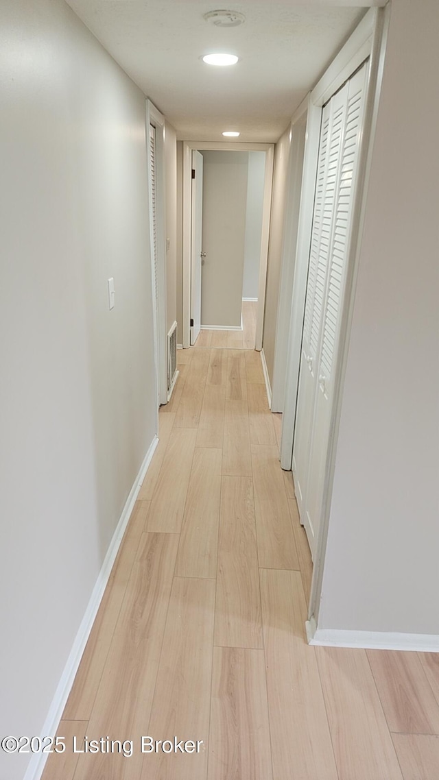 3505 Regatta Way, Louisville, KY 40211 - hall featuring light wood-type flooring and baseboards