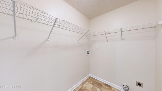 85 Summitt Dr, Brandenburg, KY 40108 - washroom featuring baseboards, hookup for a washing machine, and hookup for an electric dryer