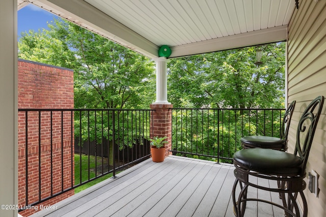 10207 Deer Vista Dr Unit 204, Louisville, KY 40291 - view of wooden terrace